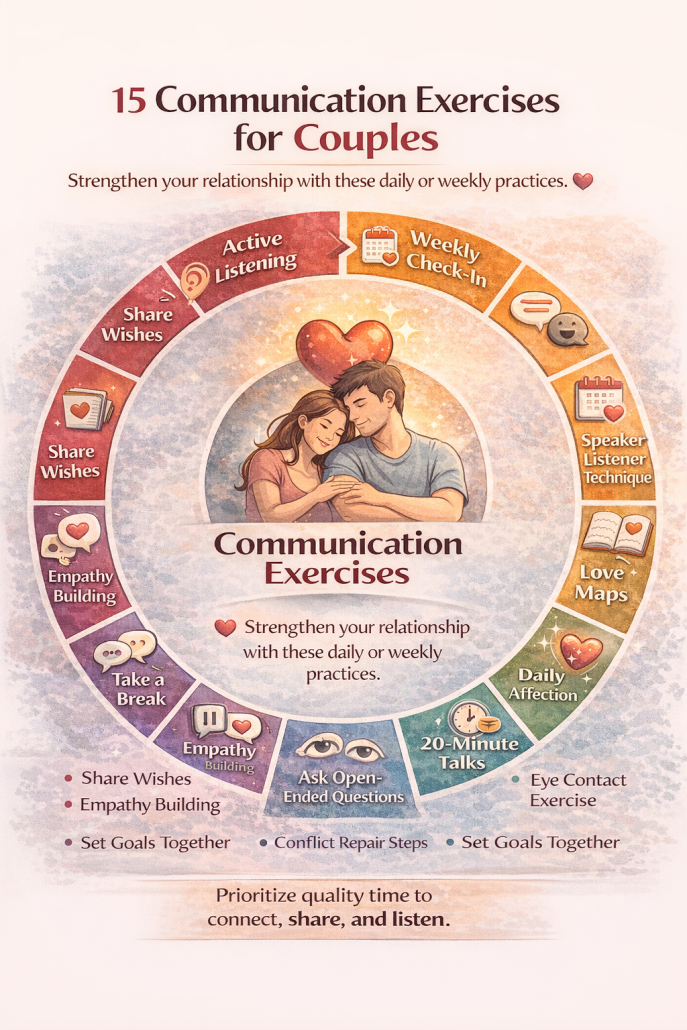 Communication Exercises Wheel