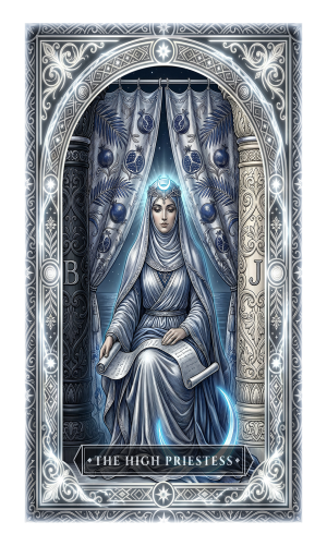 The High Priestess tarot card