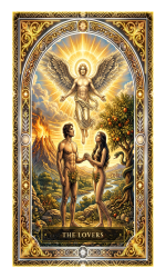 The Lovers tarot card