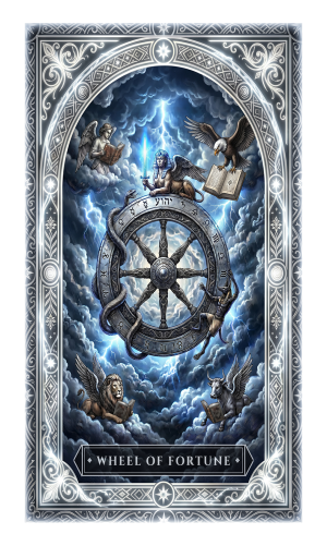 Wheel of Fortune tarot card