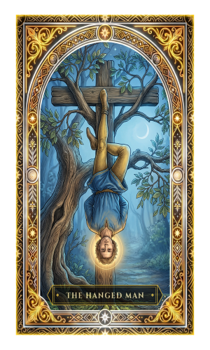 The Hanged Man tarot card