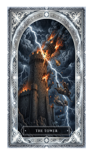 The Tower tarot card