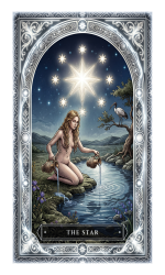 The Star tarot card