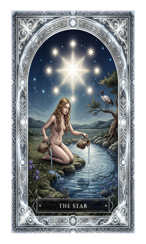 The Star tarot card