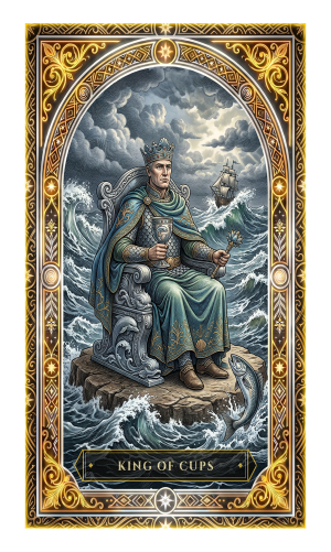 King of Cups tarot card