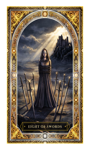 Eight of Swords tarot card