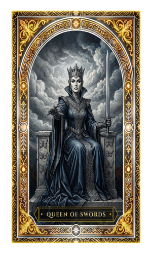 Queen of Swords tarot card
