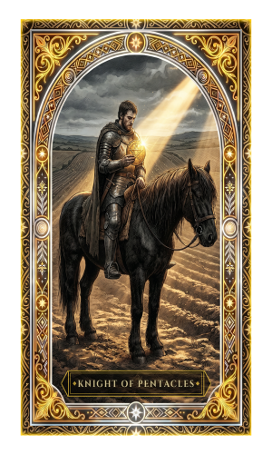 Knight of Pentacles tarot card