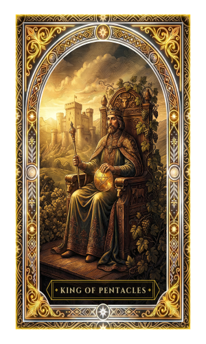 King of Pentacles tarot card